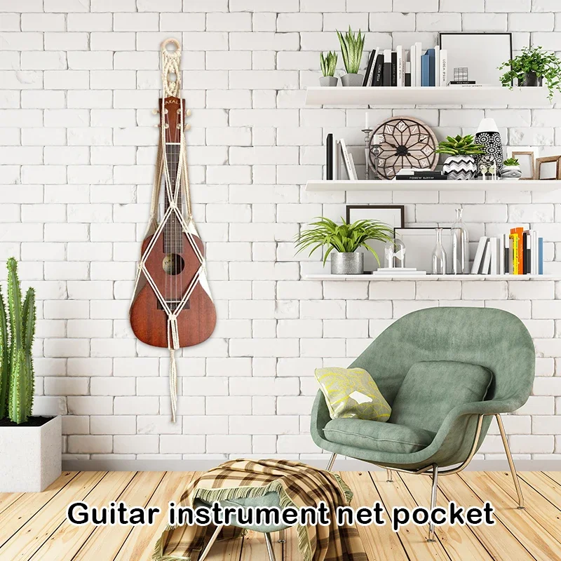 21inch Guitar Wall Hanging Net - Mesh Net Bag review and price