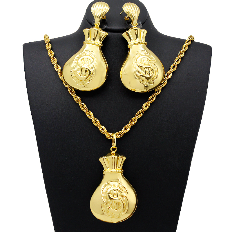 Necklace Italian Jewelry Set D - Women Bags Dubai review and price