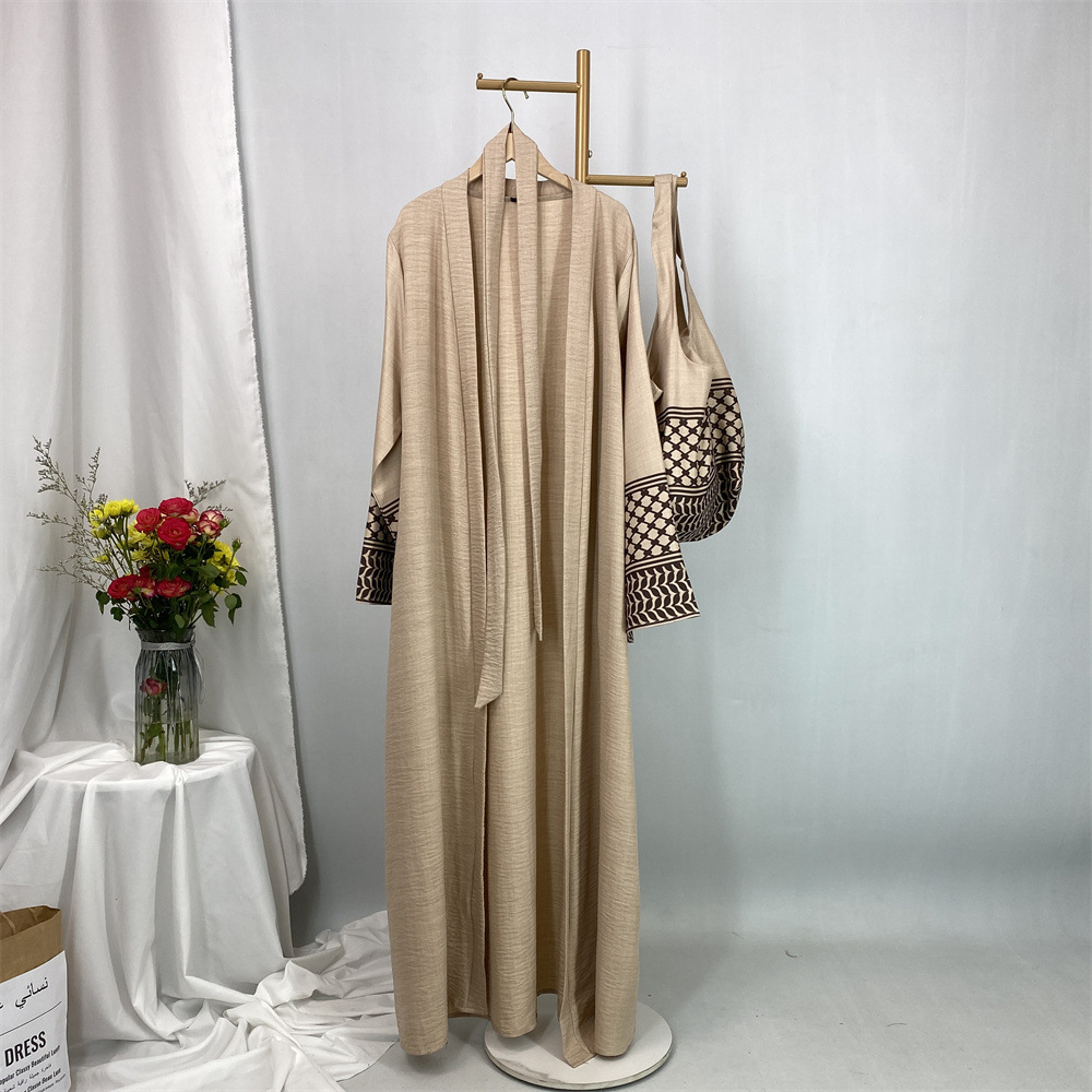 Muslim Open Front Abaya Women  - Women Bags Dubai review and price