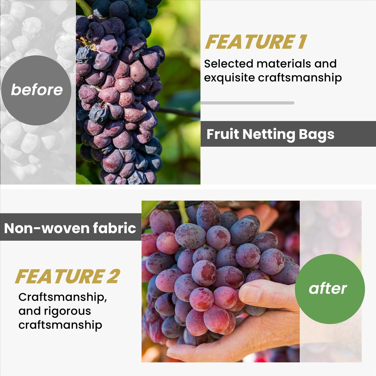 [Promotions]100PCS Garden Plan - Mesh Net Bag review and price