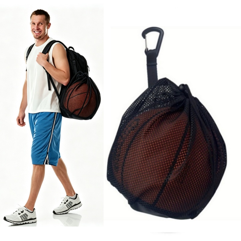  Portable Drawstring Basketba - Mesh Net Bag review and price