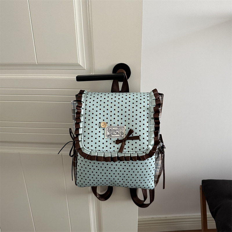 Cute Polka Dot Women Backpack  - Women'S Xl Bags review and price