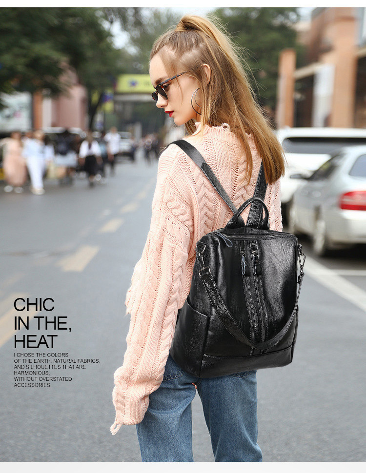 Women Soft Leather Backpack Sc - Women'S Xl Bags review and price