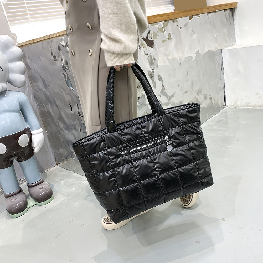 Puffer Bag Tote Purse with Zip - Women Bags For Office Use review and price