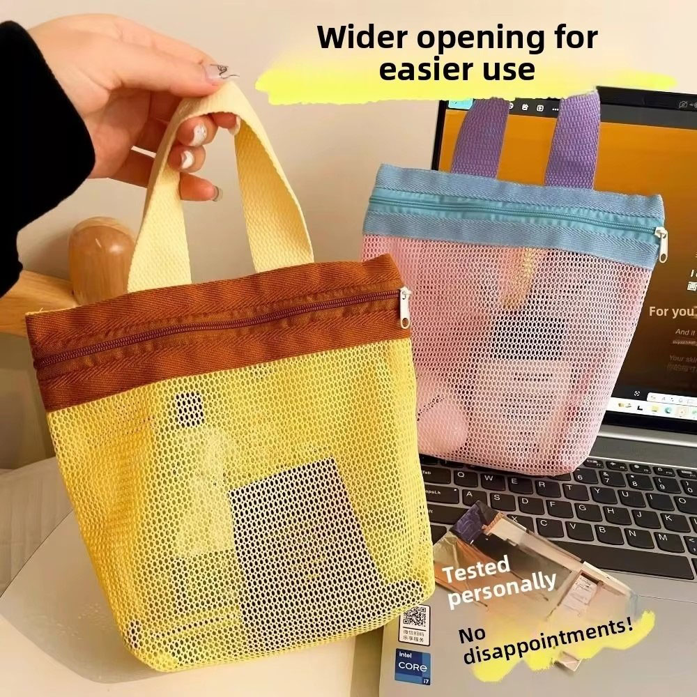 New Dopamine Mesh Toiletry Bag - Mesh Net Bag review and price