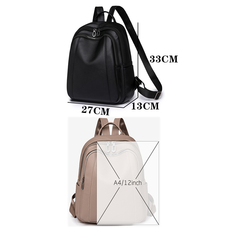 High Quality Leather Backpack  - Women'S Xl Bags review and price