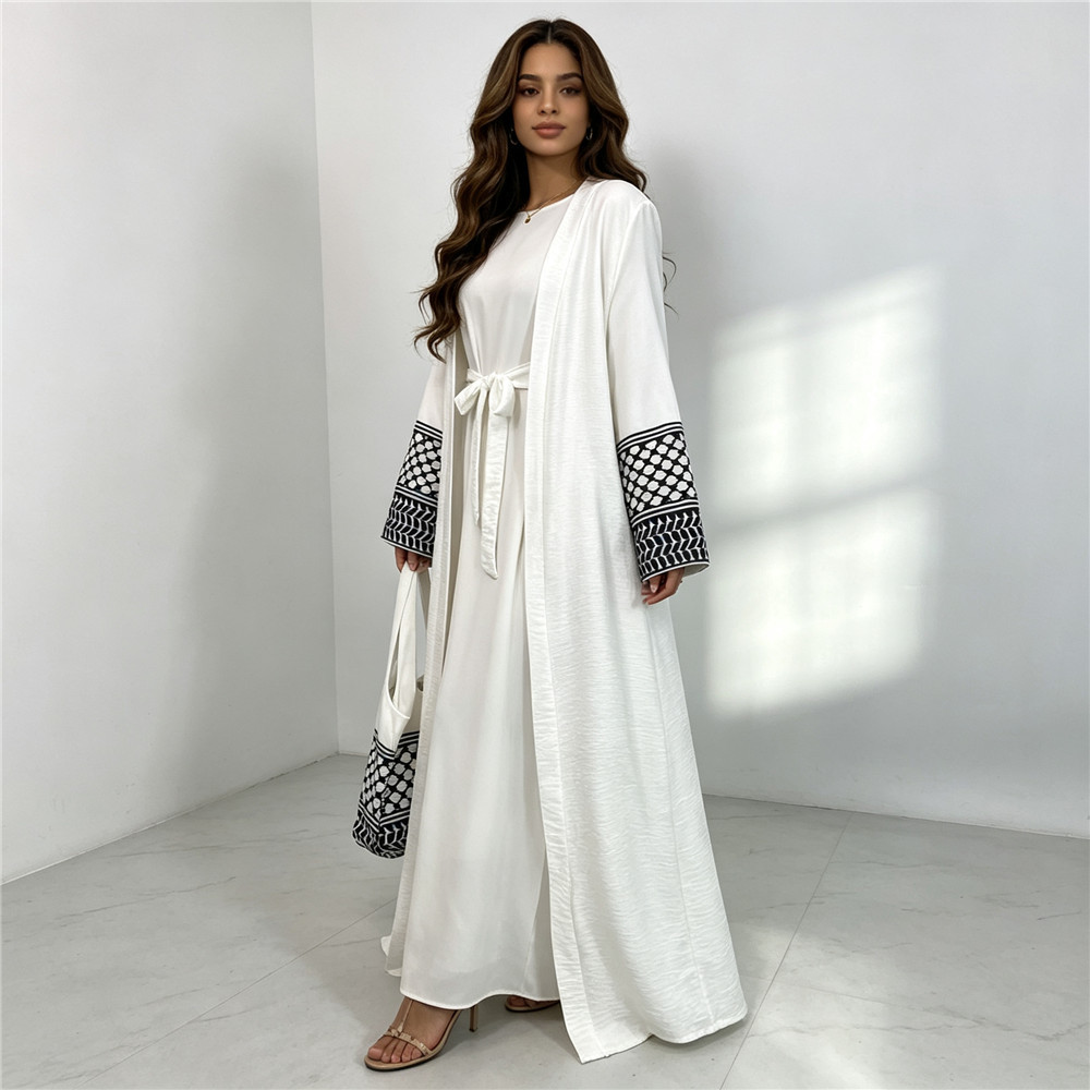 Ramadan Open Abaya and Bag 2Pc - Women Bags Dubai review and price