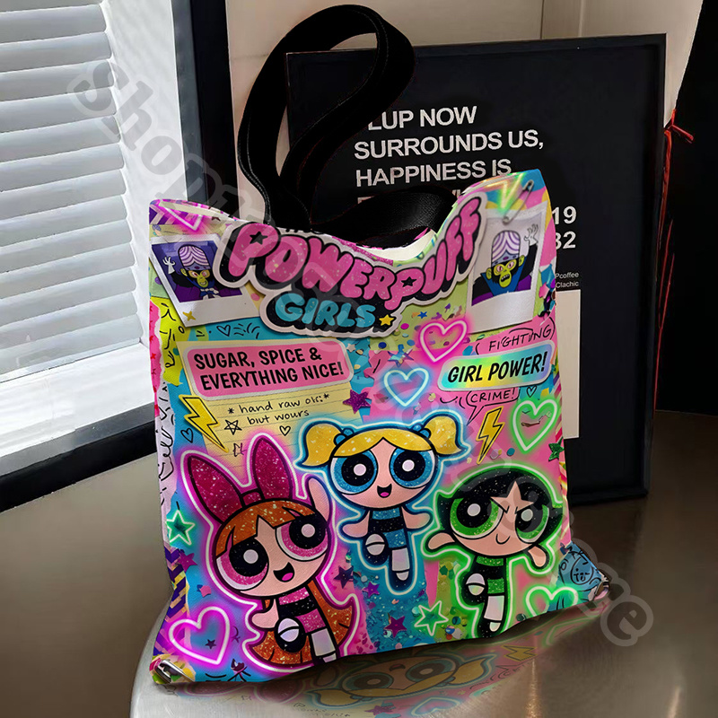 Kawaii The Powerpuffs Girls An - Shopper Tote Canvas review and price