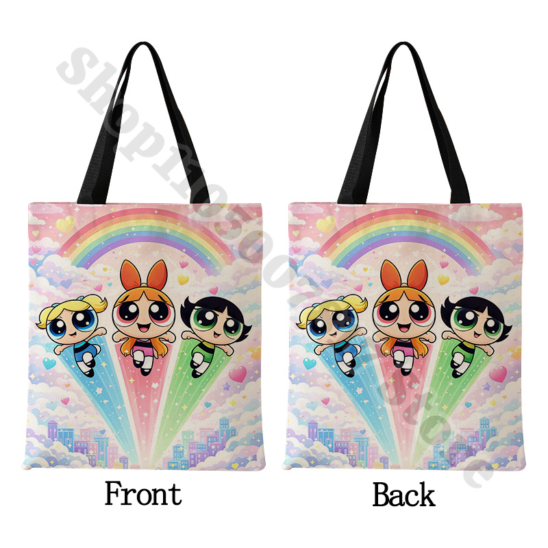 Kawaii The Powerpuffs Girls An - Shopper Tote Canvas review and price