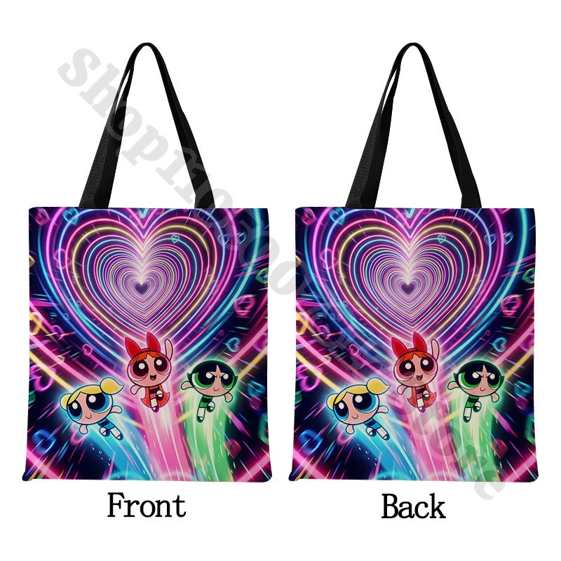 Kawaii The Powerpuffs Girls An - Shopper Tote Canvas review and price