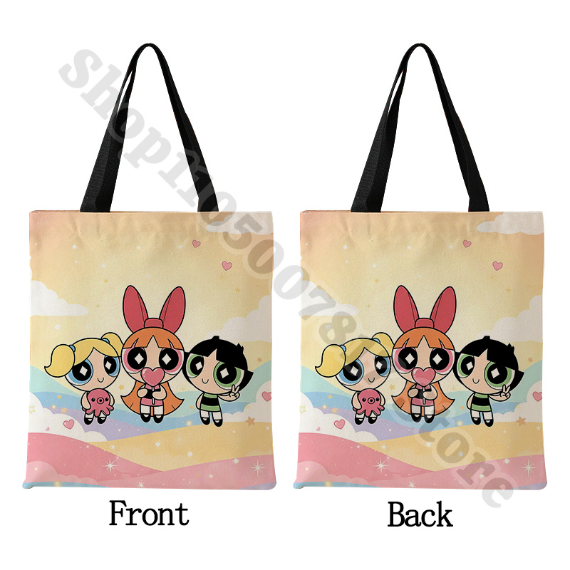 Kawaii The Powerpuffs Girls An - Shopper Tote Canvas review and price