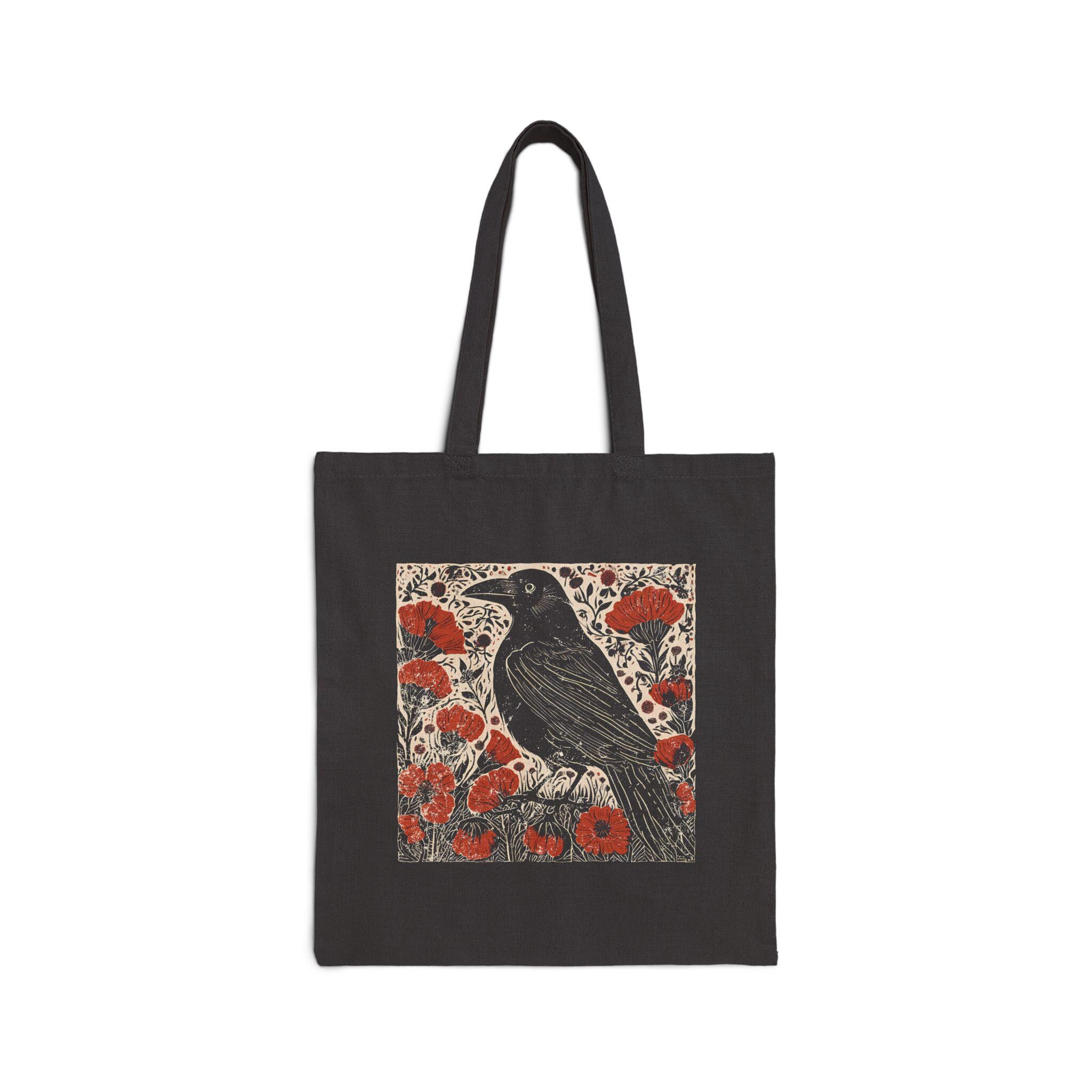 Whimsigoth Crow Canvas Tote Li - Women Bags Edgars review and price