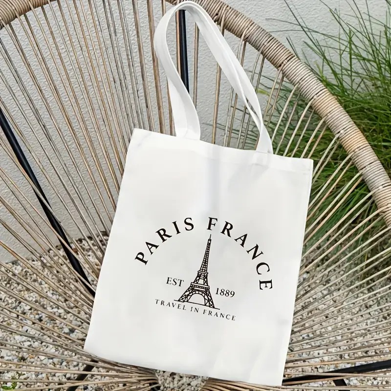 Paris Travel Tote Bag for Wome - Shopper Tote Canvas review and price