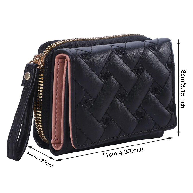 PU Leather Tri-Fold Wallet for - Women Bags Flipkart review and price