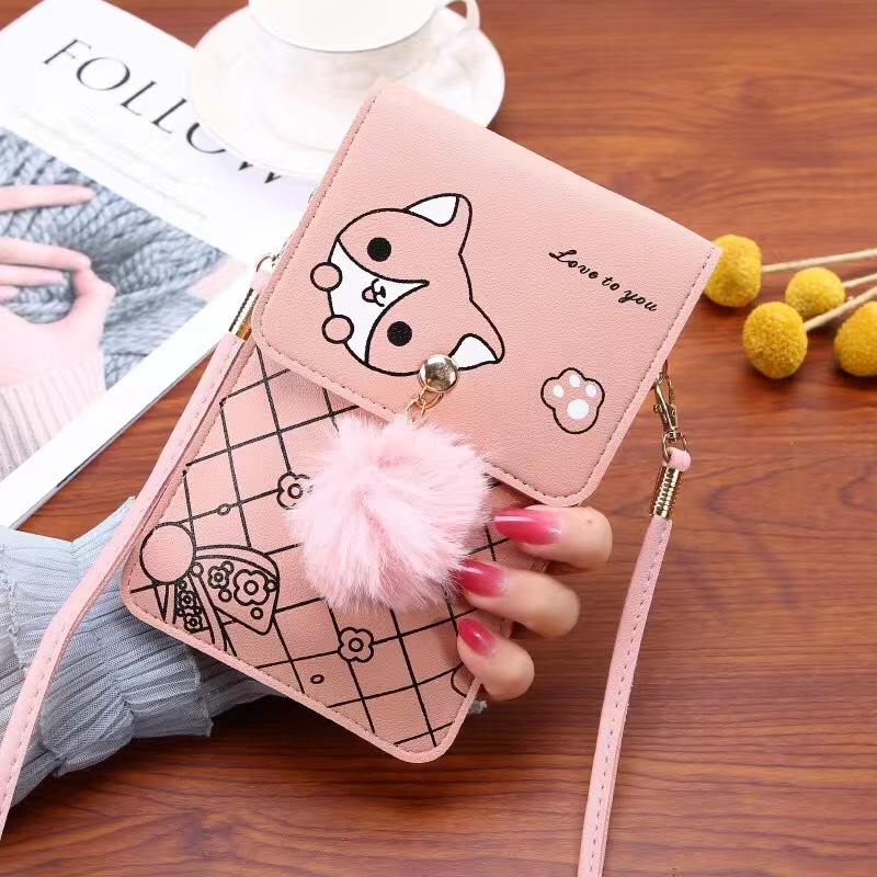 Cute Cartoon Pattern Touch-Scr - Phone Bag Crossbody review and price