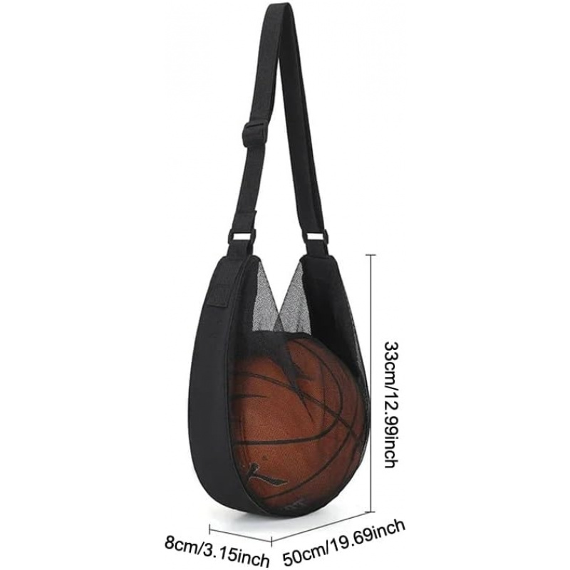1/2pcs Mesh Single Ball Storag - Mesh Net Bag review and price