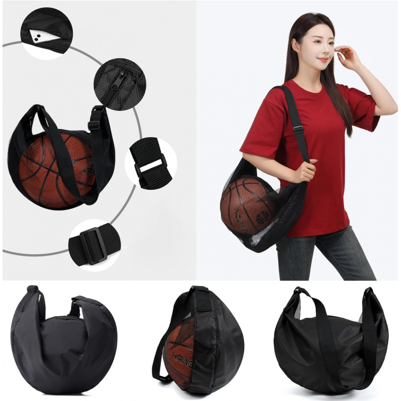 1/2pcs Mesh Single Ball Storag - Mesh Net Bag review and price